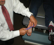 Graston Foot treatment